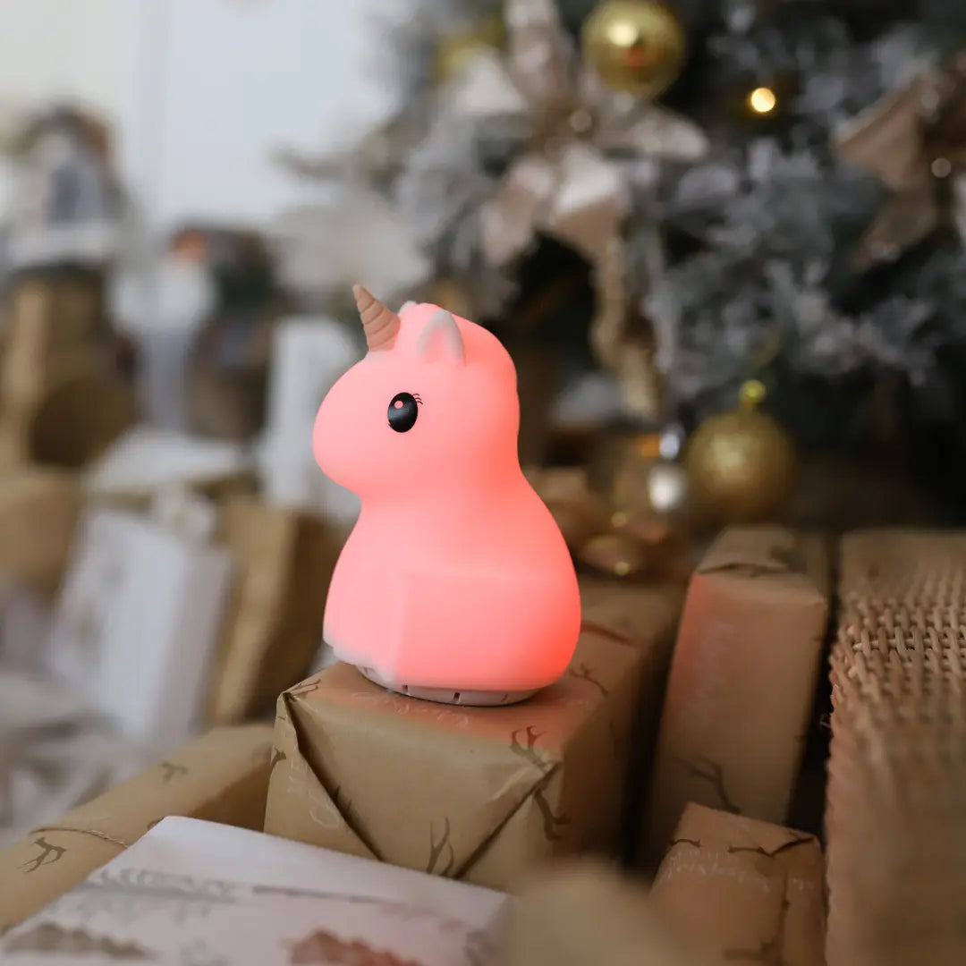 christmas time with night lights