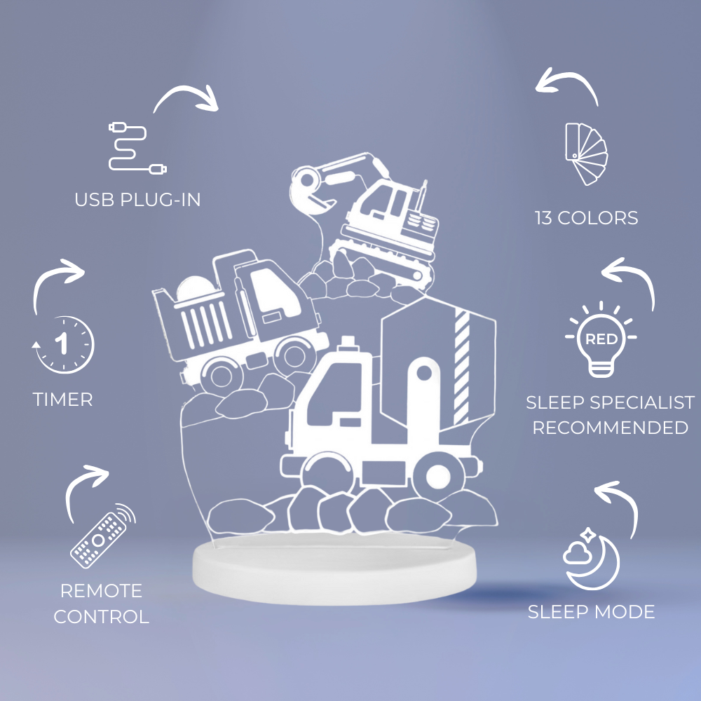 Duski Night Light: Construction