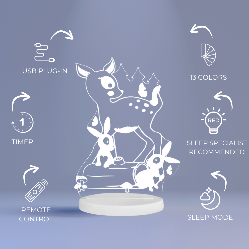 Duski Night Light: Woodlands