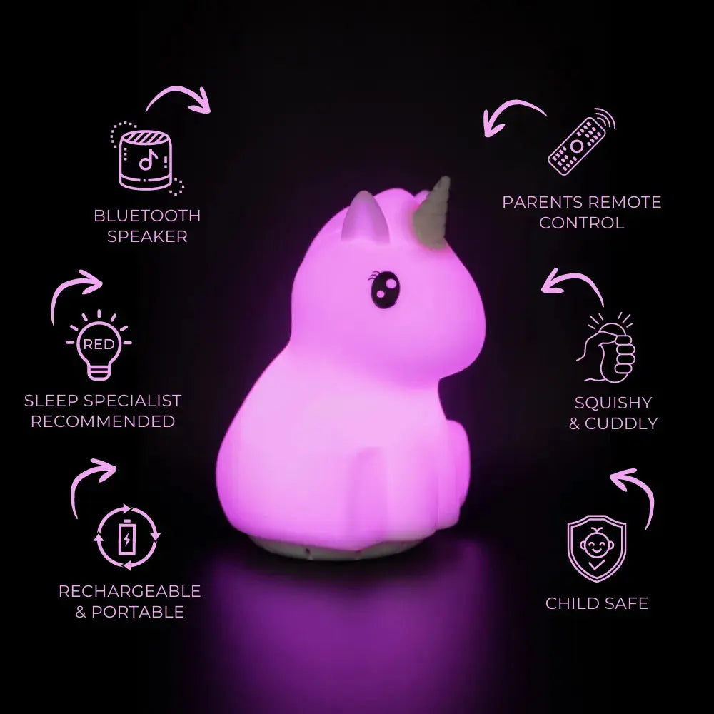 features of unicorn duski night light