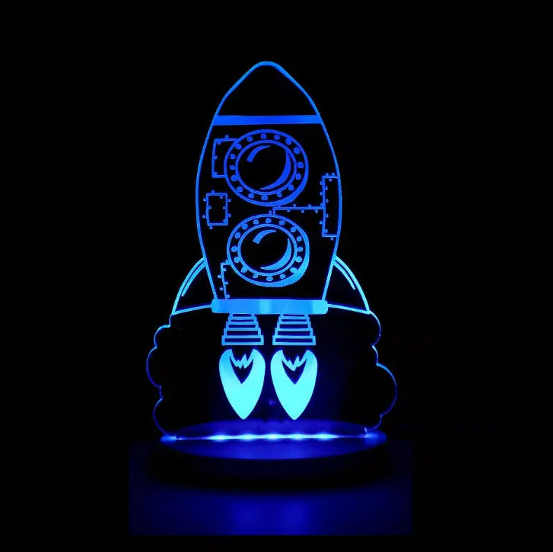 rocket night light