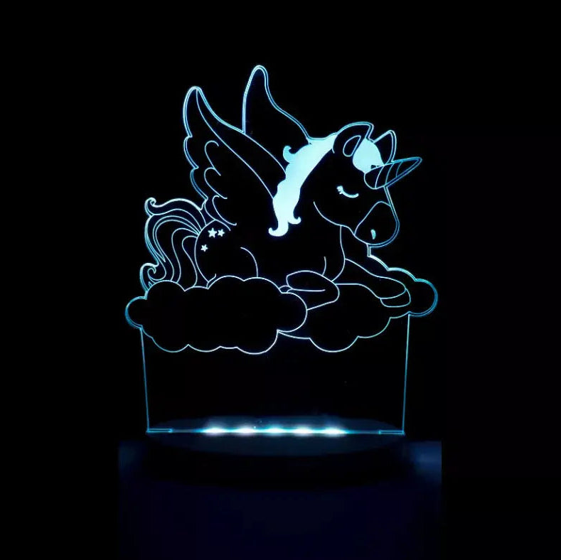 unicorn night light for kids