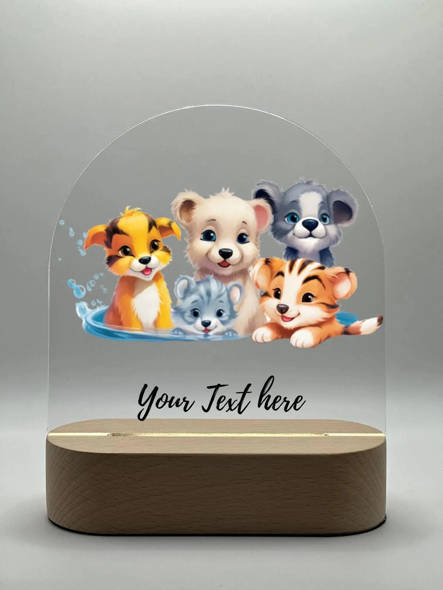 animal design night light