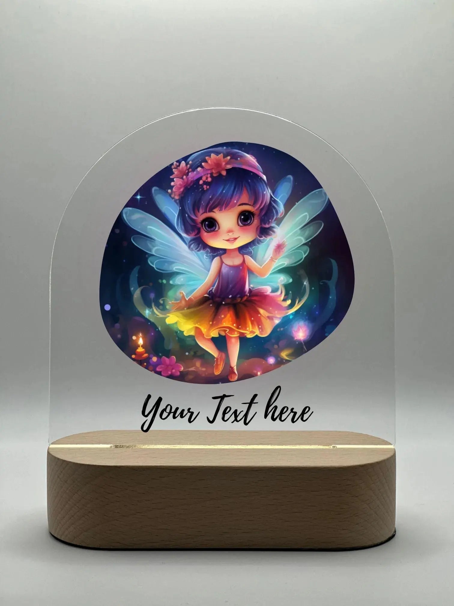 fairy design night light for babies