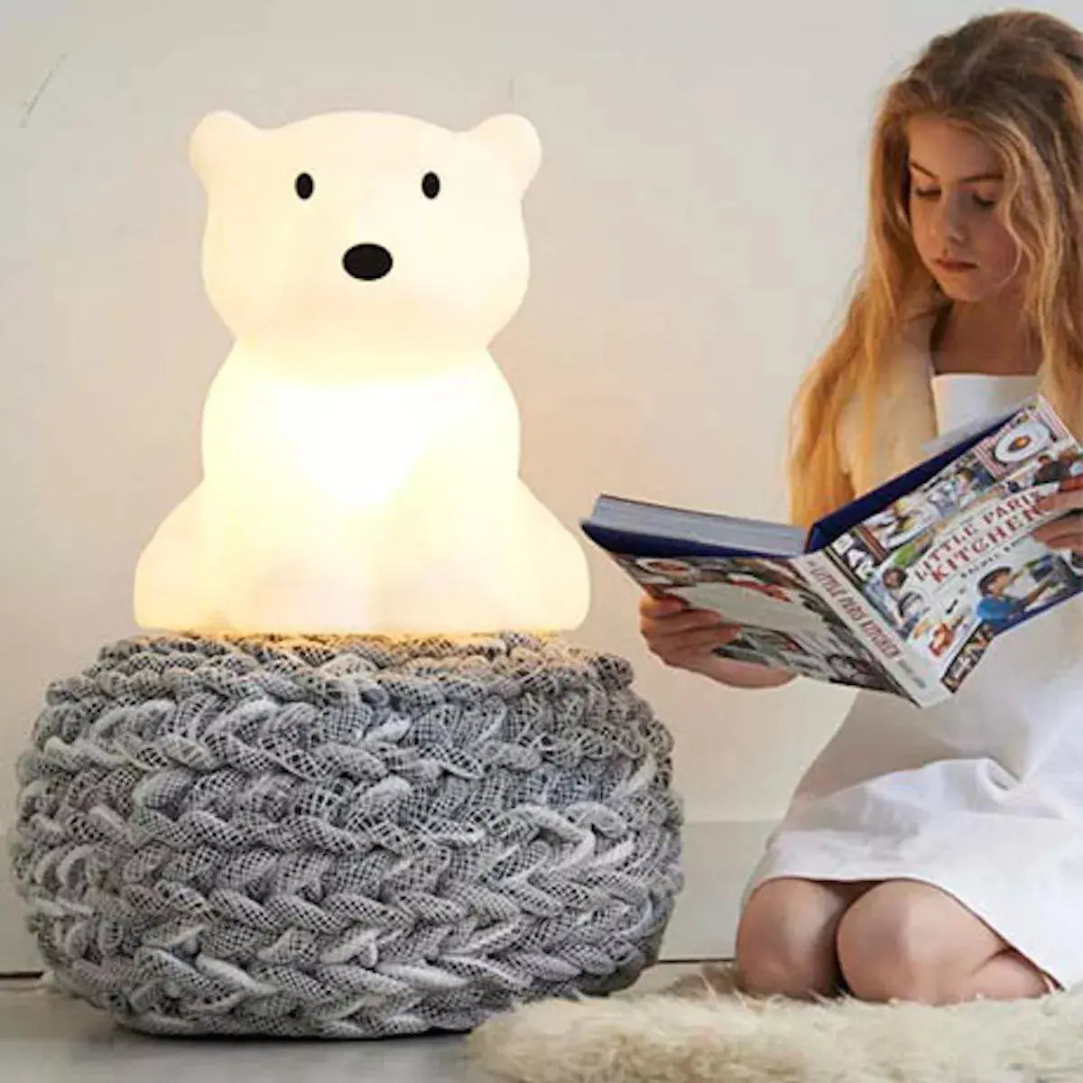 Nanuk the Polar Bear - LED Lamp - My Night Light PTY LTD