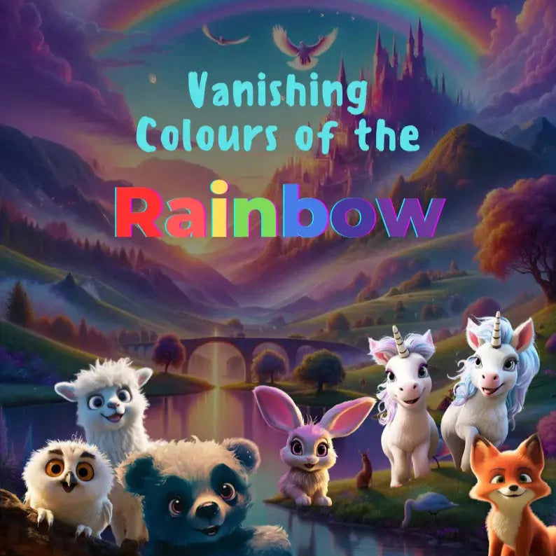 the vanishing colours of rainbow - book cover
